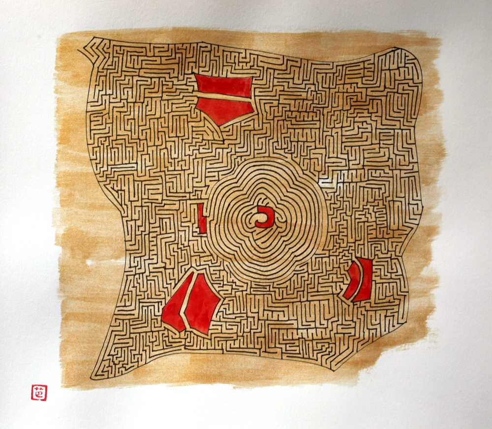 maze art by V-XL