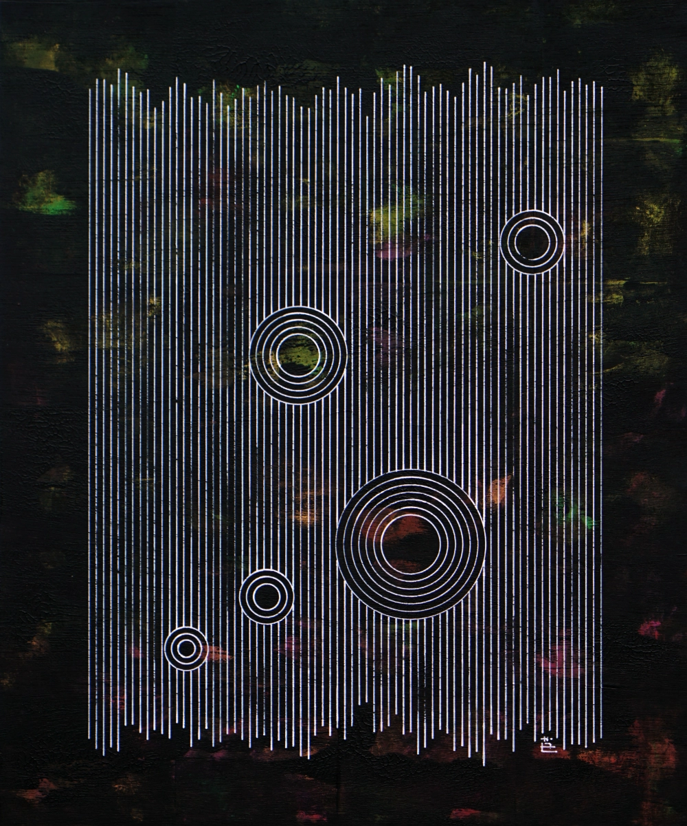 line and circle art by V-XL